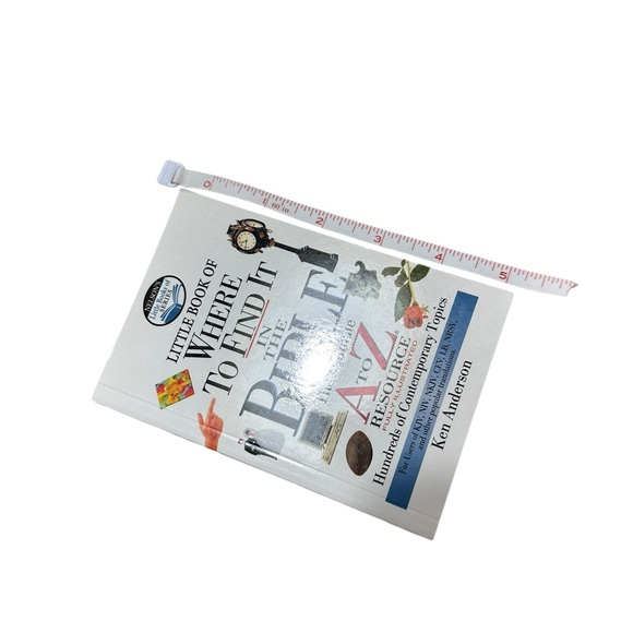 4/$20!!!   Where To Find It In The Bible Little Book - Picture 6 of 6